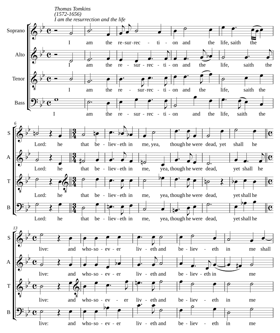 Я есмь воскресение и жизнь (I am the resurrection and the life)