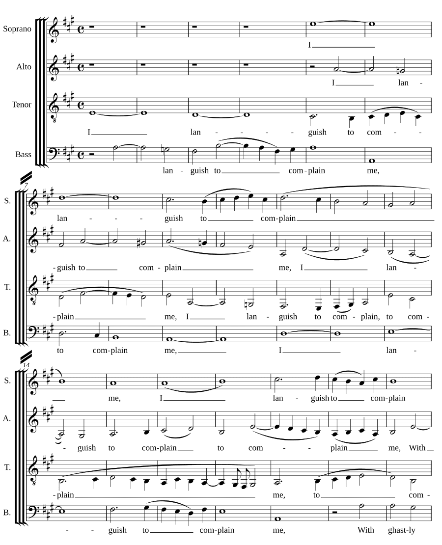 Я томлюсь, чтобы пожаловаться (I languish to complain me)