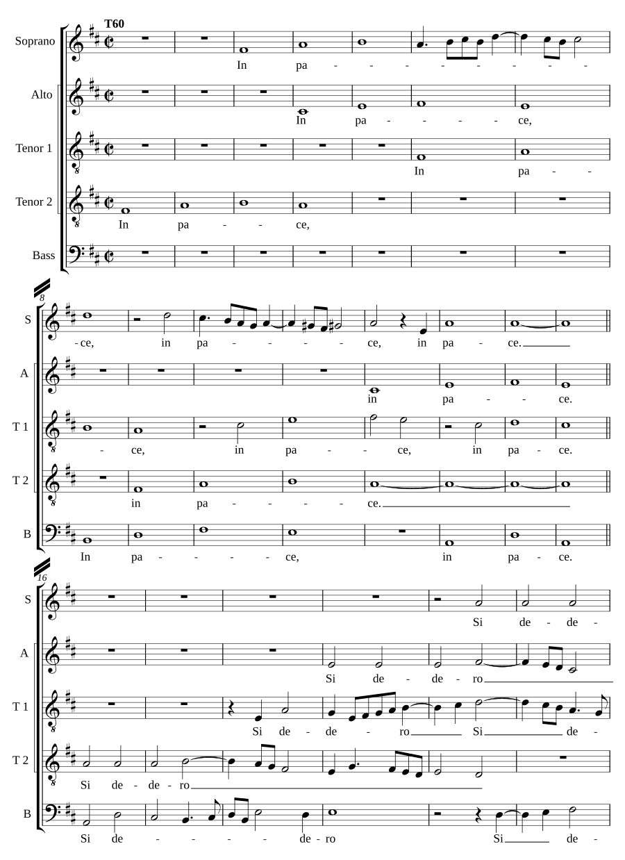 В мире, в мире (In pace, in pace). Пьер Мулю