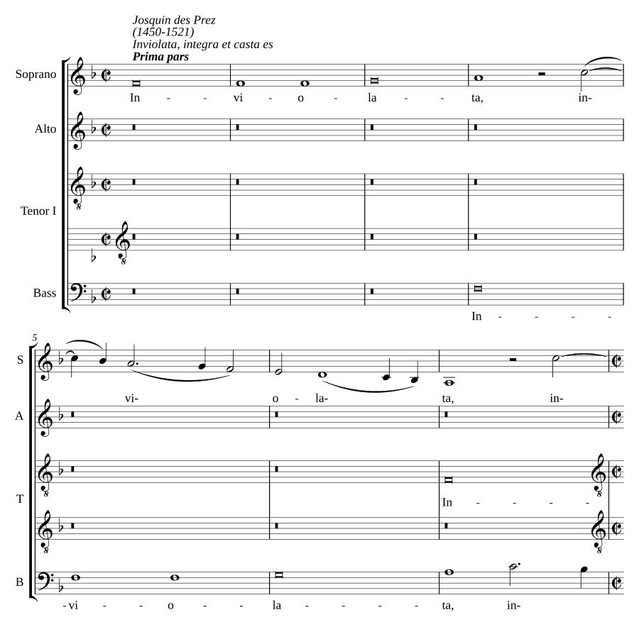Непорочная, целостная и чистая (Inviolata, integra et casta)