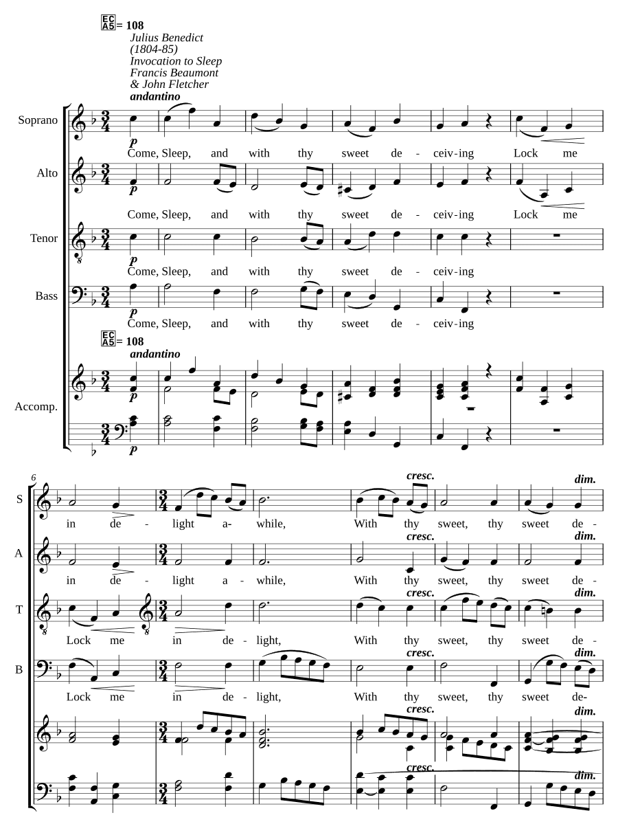 Призыв ко сну (Invocation to Sleep)
