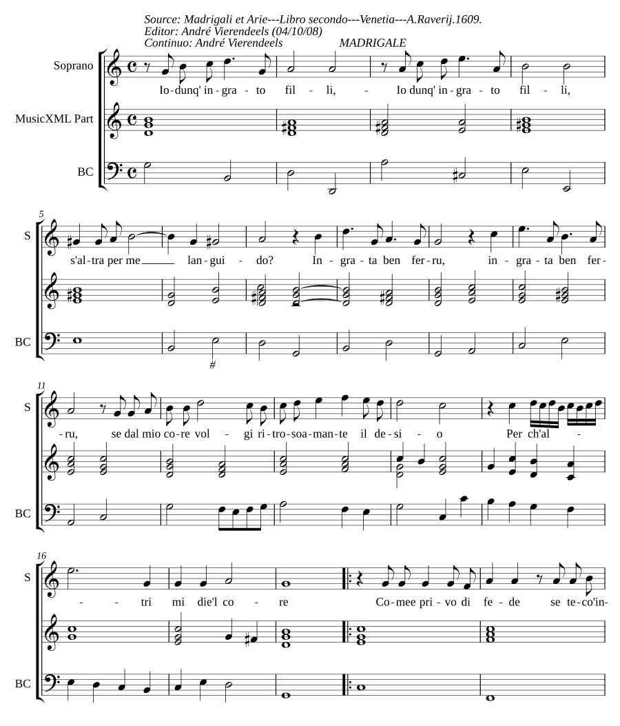 Я, значит, неблагодарный (Io dunq'ingrato)