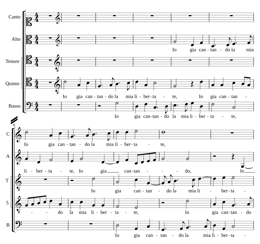 Я уже пою (Io gia cantando)