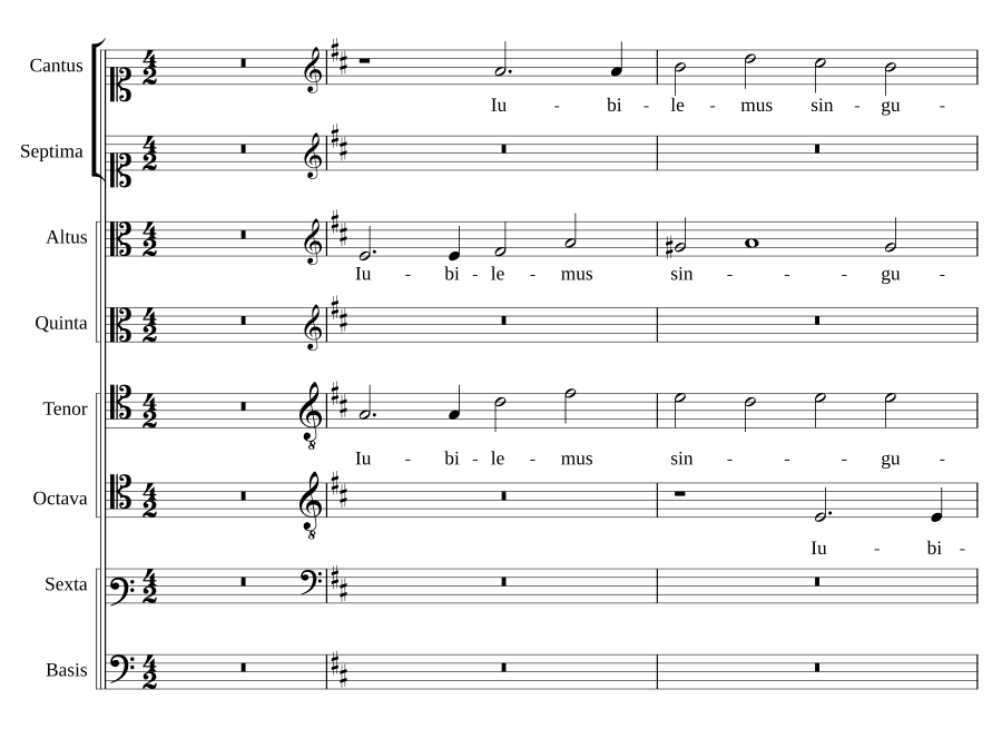 Восхвалим поодиночке (Iubilemus singuli)