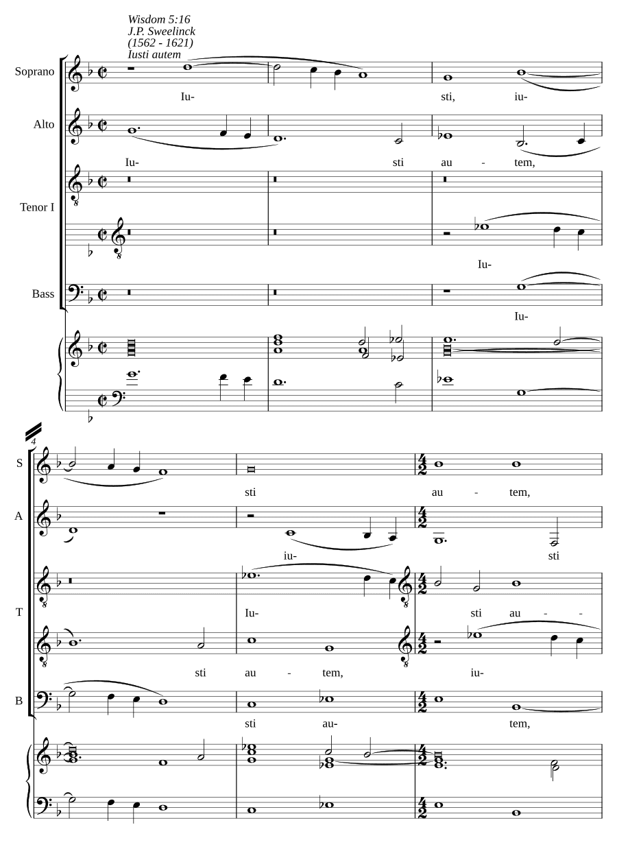 Праведные же (Iusti autem)