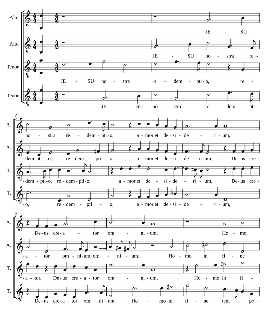Иисус — наше искупление (Jesu nostra redemptio)