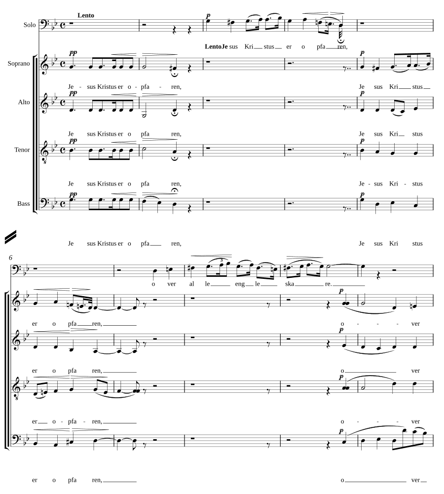Иисус Христос вознесся (Jesus Kristus er opfaren)