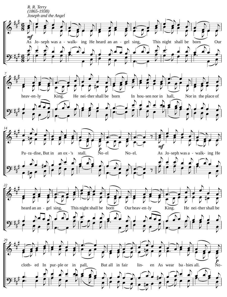 Иосиф и ангел (Joseph and the angel)