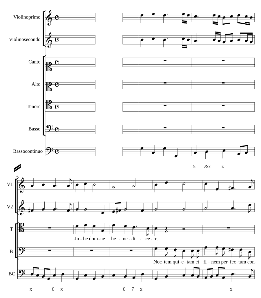 Повели, господин, благословить (Jube domne benedicere)