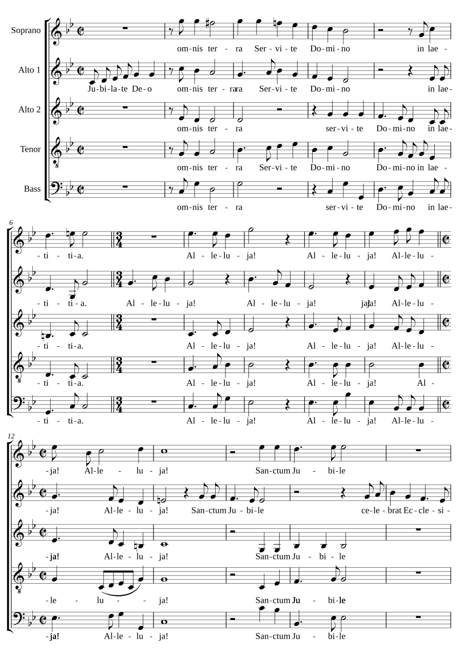 Jubilate Deo