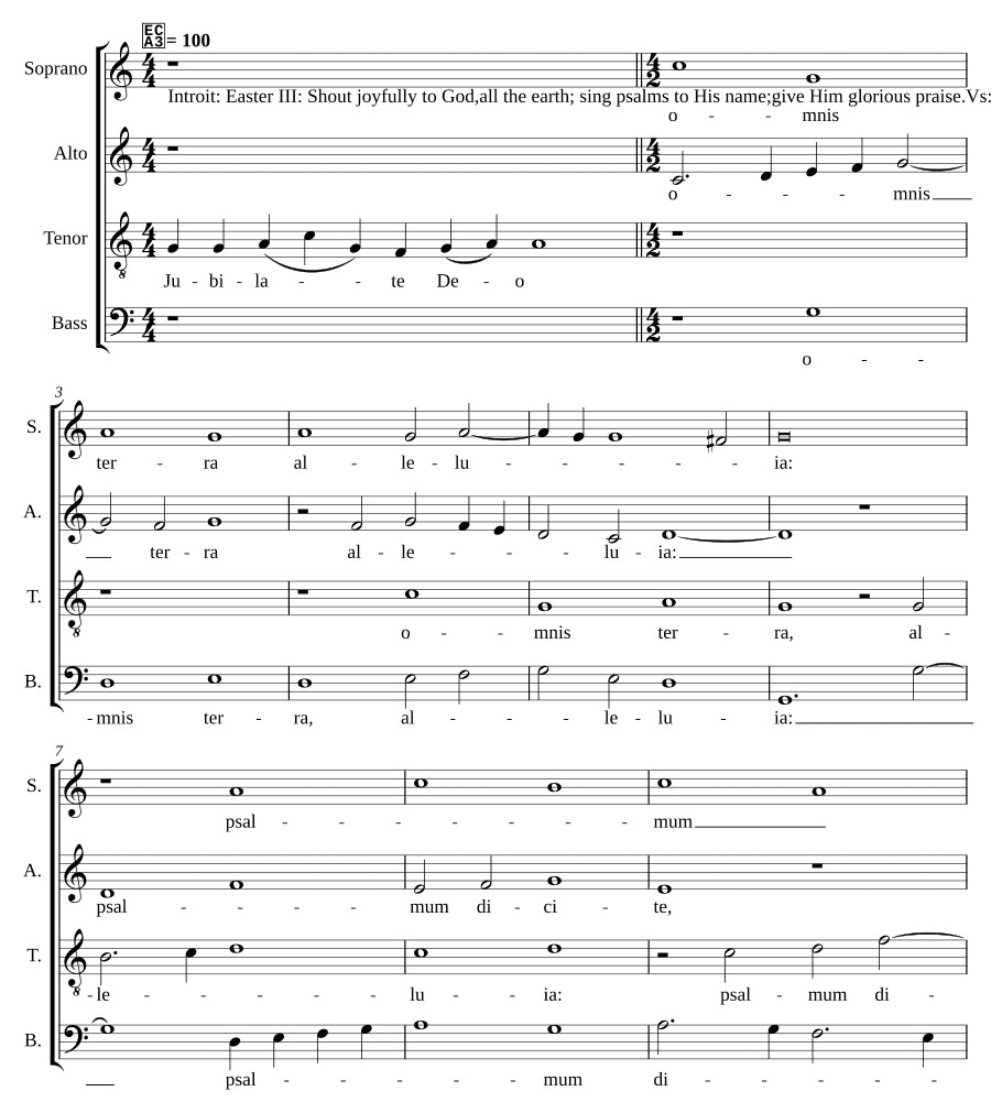 Jubilate Deo