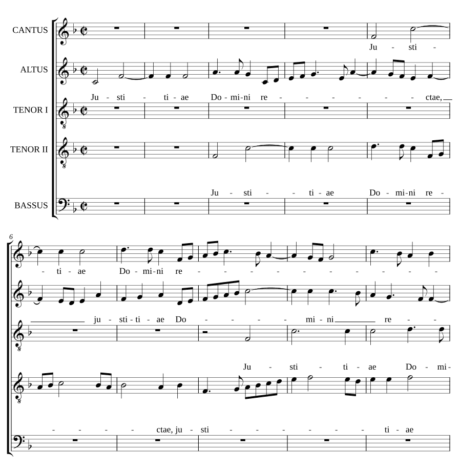 Праведность Господня 1 (Justitiae Domini 1)