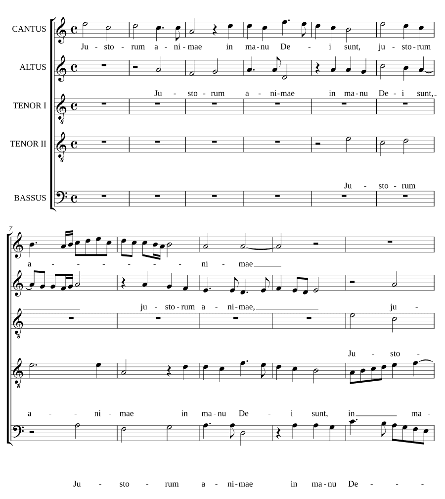 Души праведных (Justorum animae)