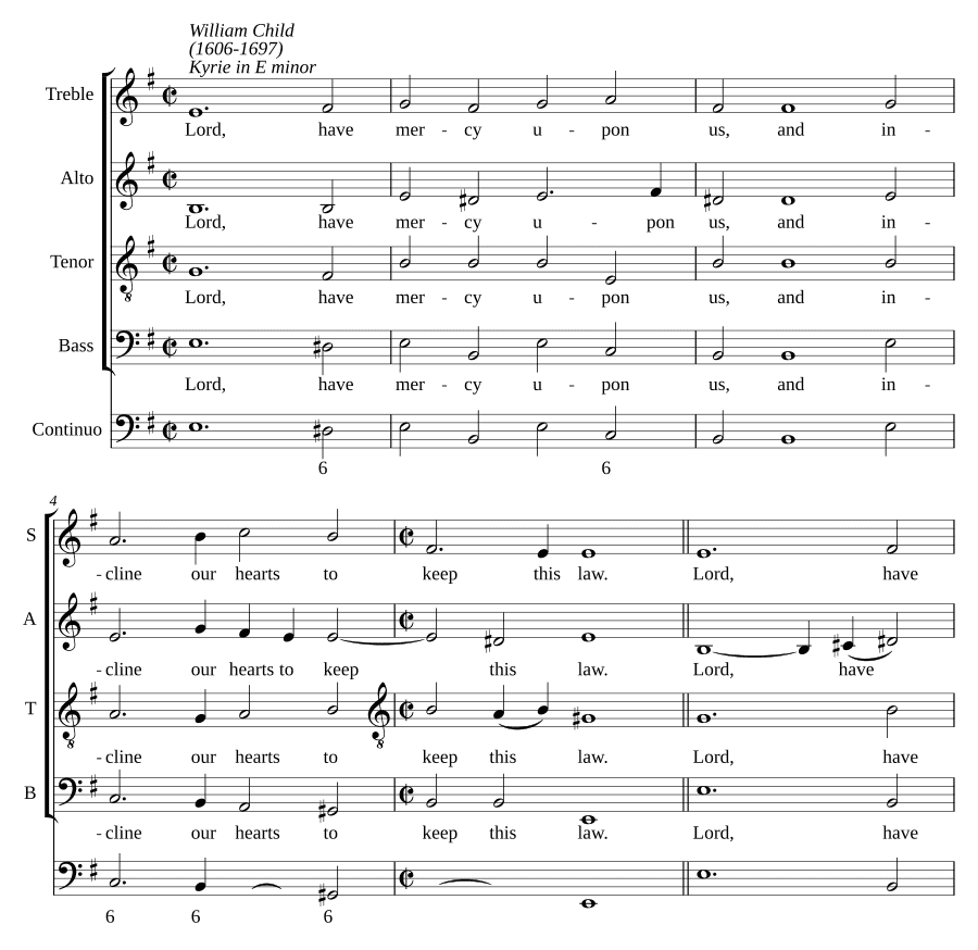 Кирие в ми миноре (Kyrie in E minor)