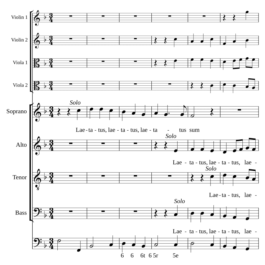Возрадовался я (Laetatus sum)