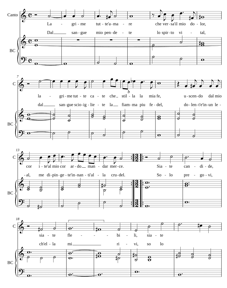 Все слезы горьки (Lagrime tutte amare)
