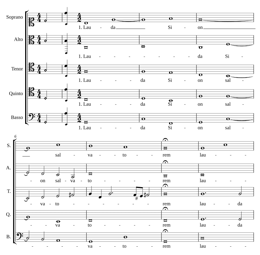 Хвали, Сион (Lauda Sion)