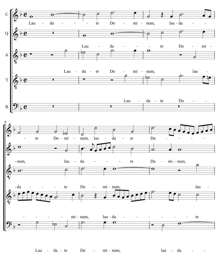 Хвалите Господа (Laudate Dominum)