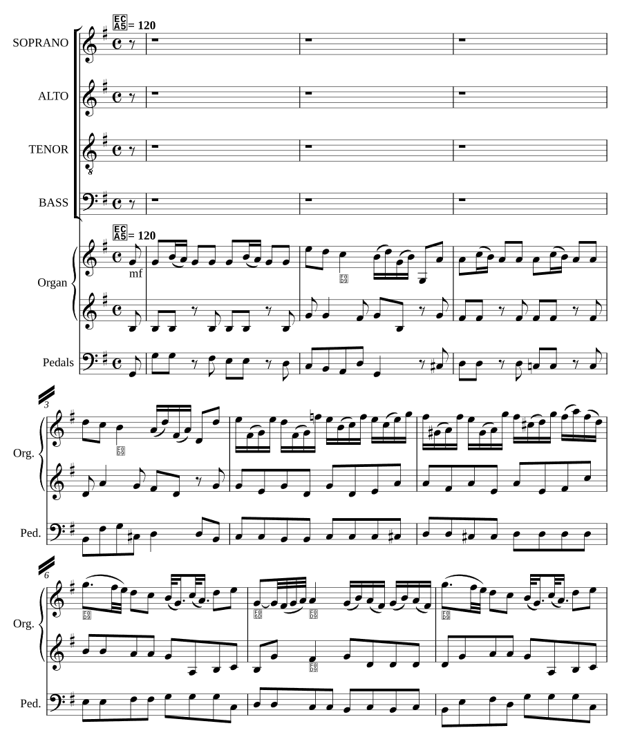 Хвалите Иегову, все народы (Laudate Jehovam, omnes gentes)
