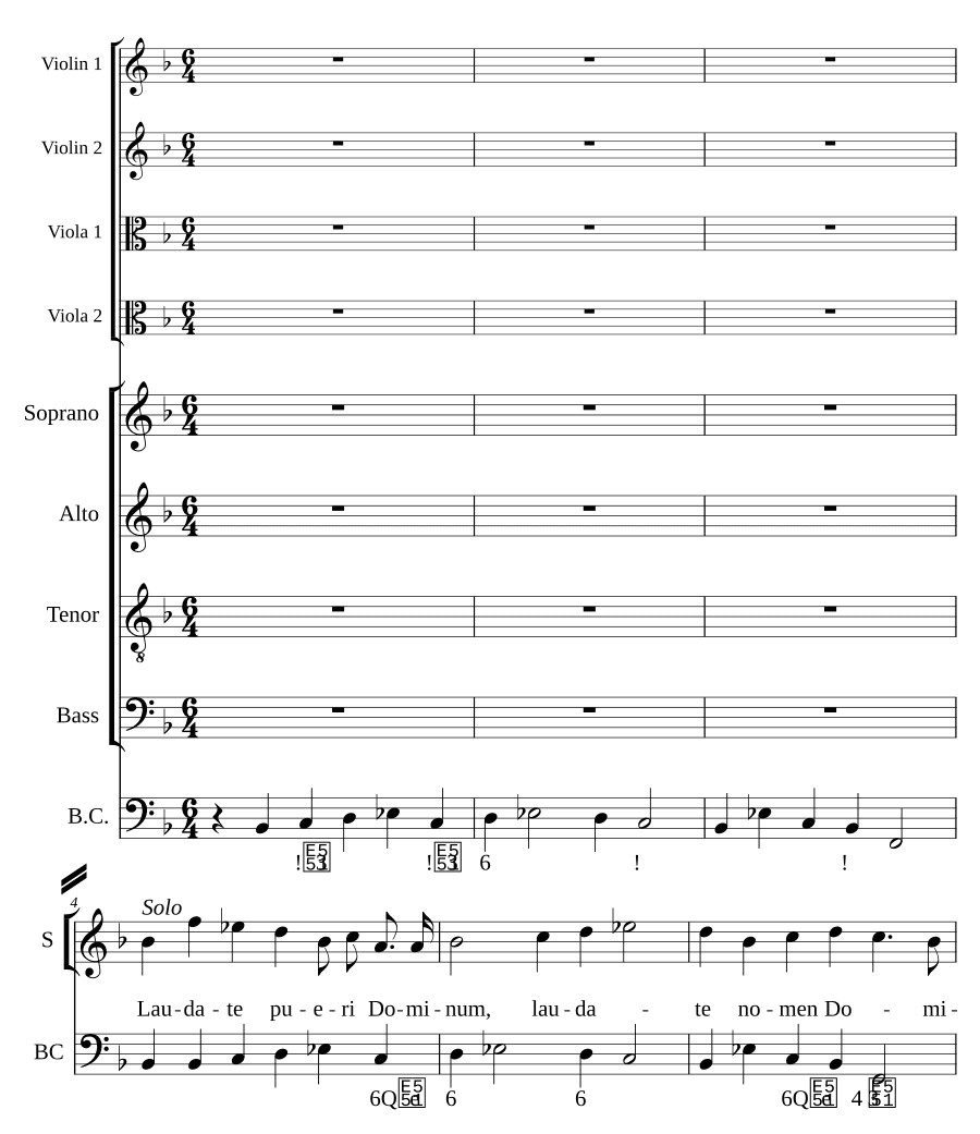 Хвалите, дети (Laudate pueri)