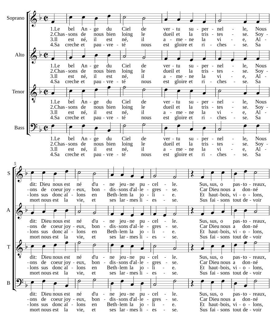 Прекрасный Ангел Небес (Le bel Ange du Ciel)