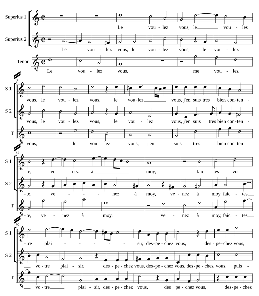 Хотите ли вы (Le voulez vous)