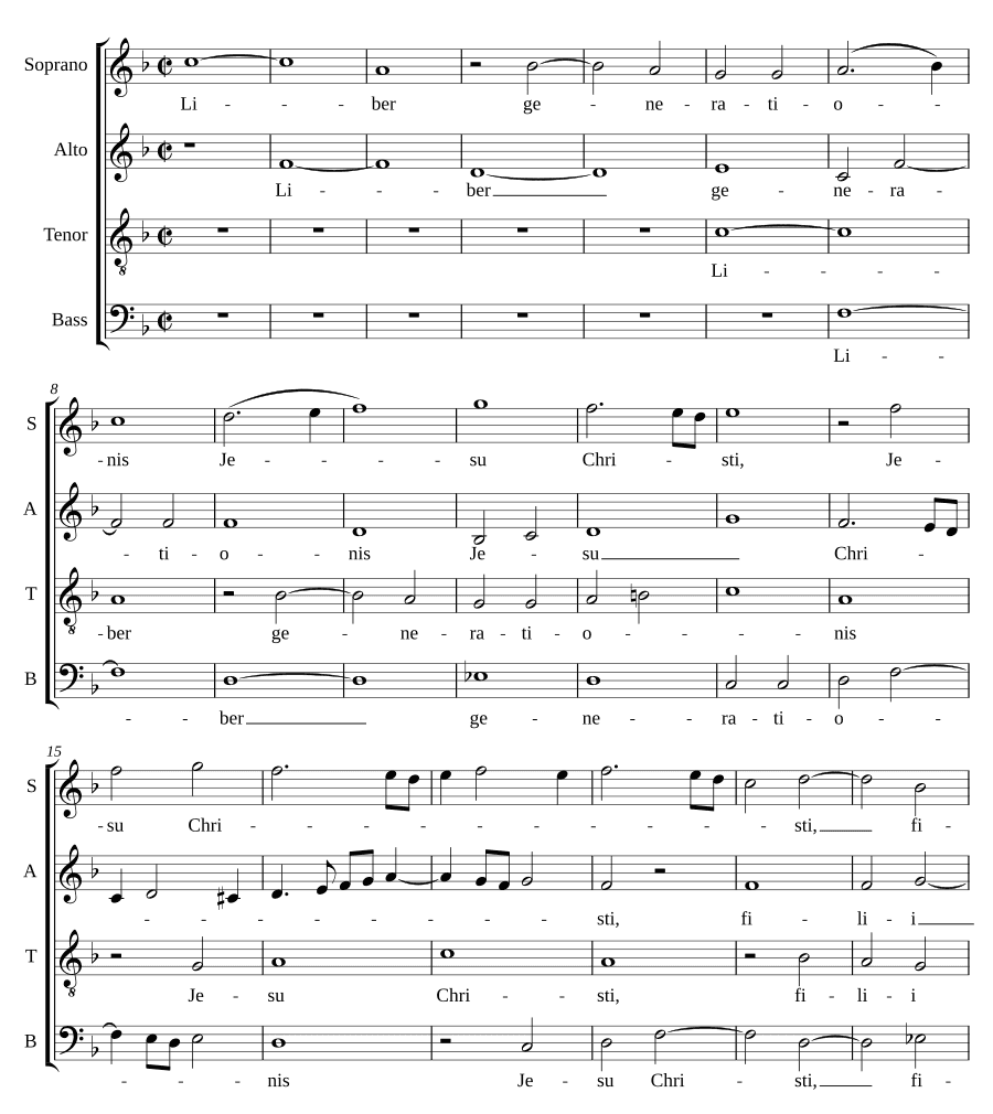 Родословие Иисуса Христа (Liber generationis Jesu Christi)