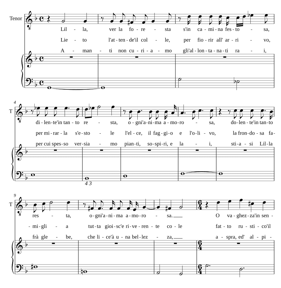 Лилла, смотри в лес (Lilla, ver la foresta)