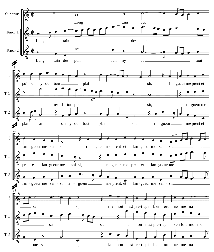 Далекая печаль (Loingtain despoir)
