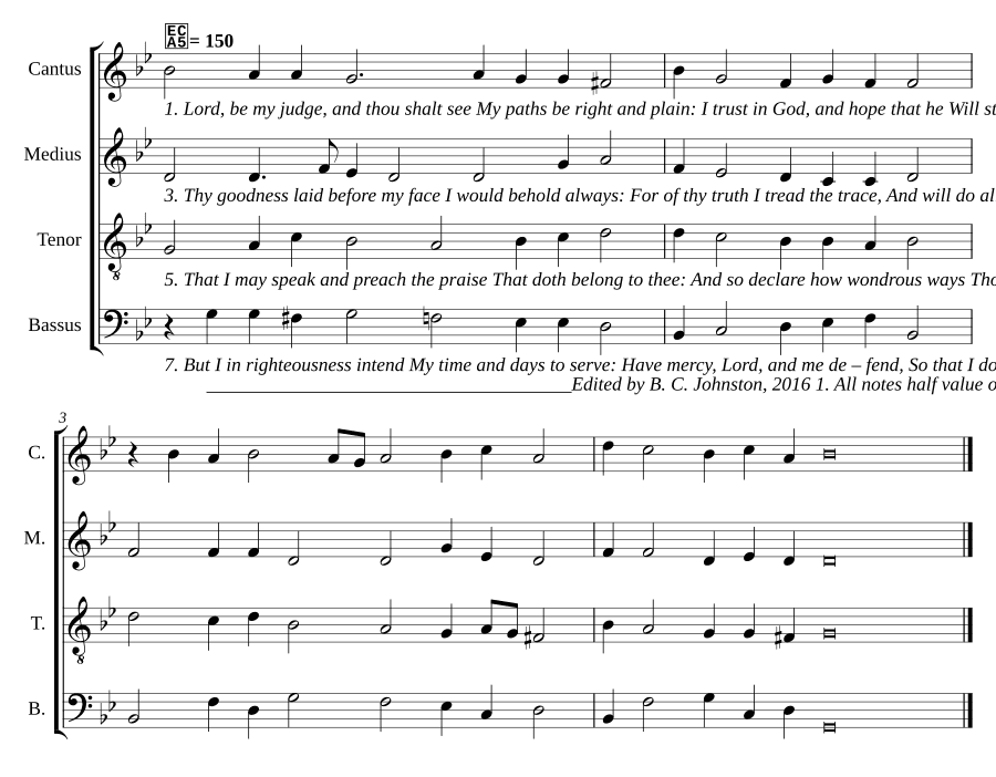 Господь, будь судьей моим, и увидишь (Lord, be my judge, and thou shalt see)