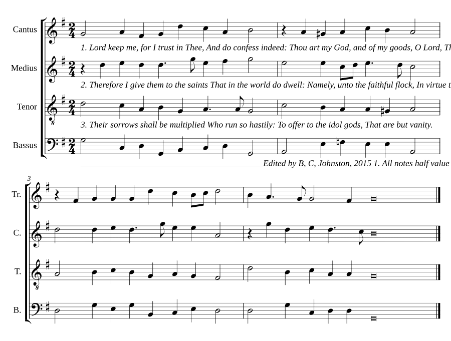 Господи, храни меня, ибо я уповаю на Тебя (Lord, keep me, for I trust in Thee)