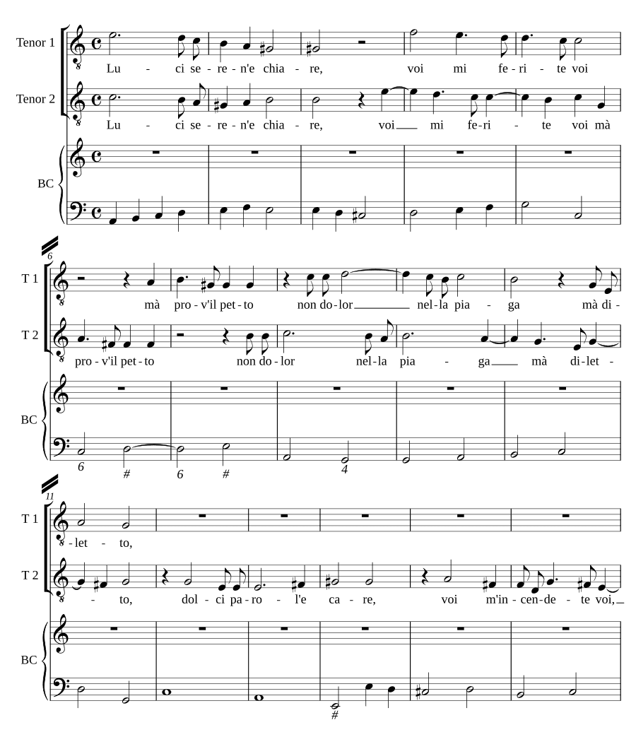 Спокойные и ясные огни (Luci serene e chiare)