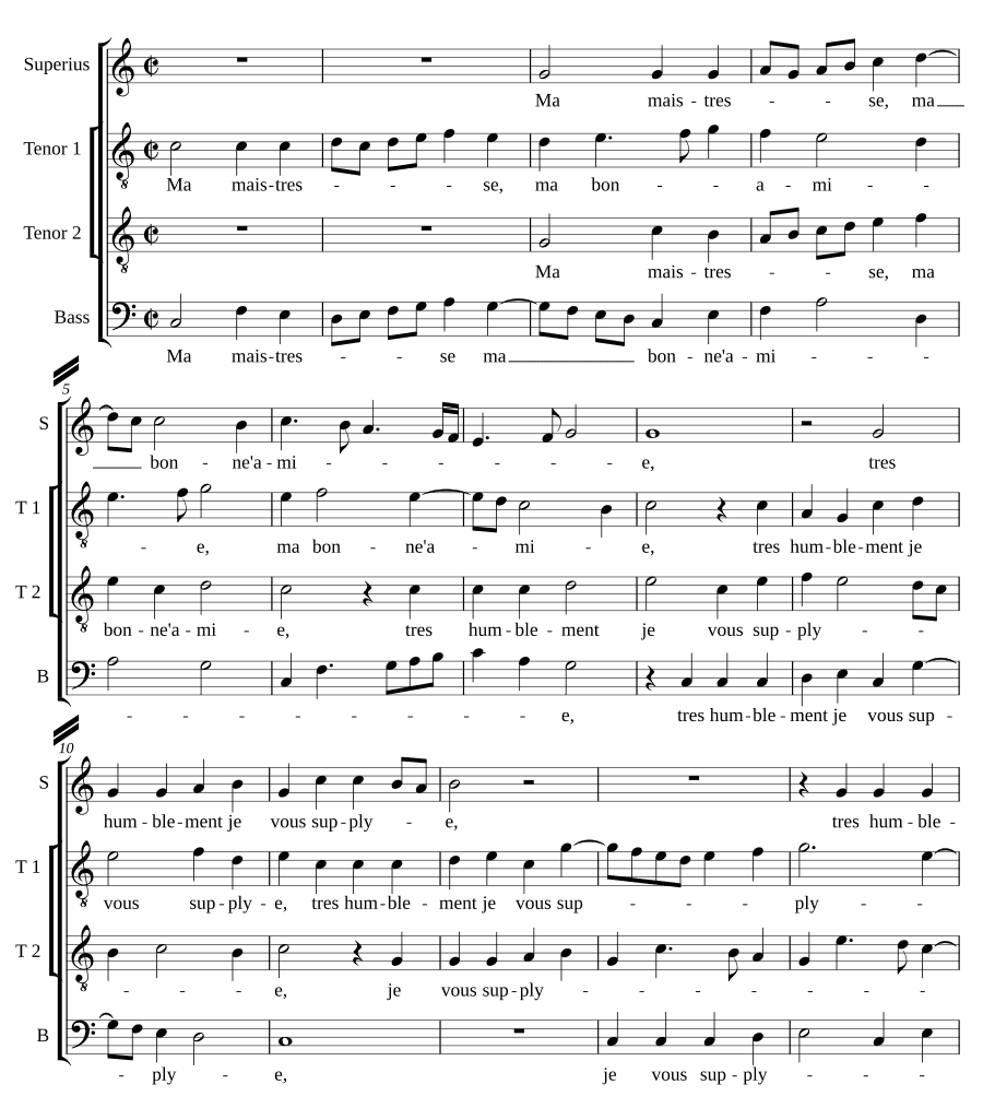 Но у госпожи четыре (Ma maistresse a 4)