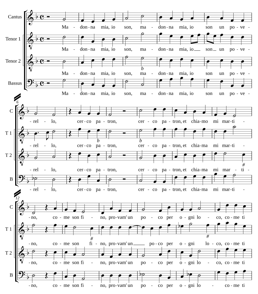 Мадонна моя (Madonna mia)
