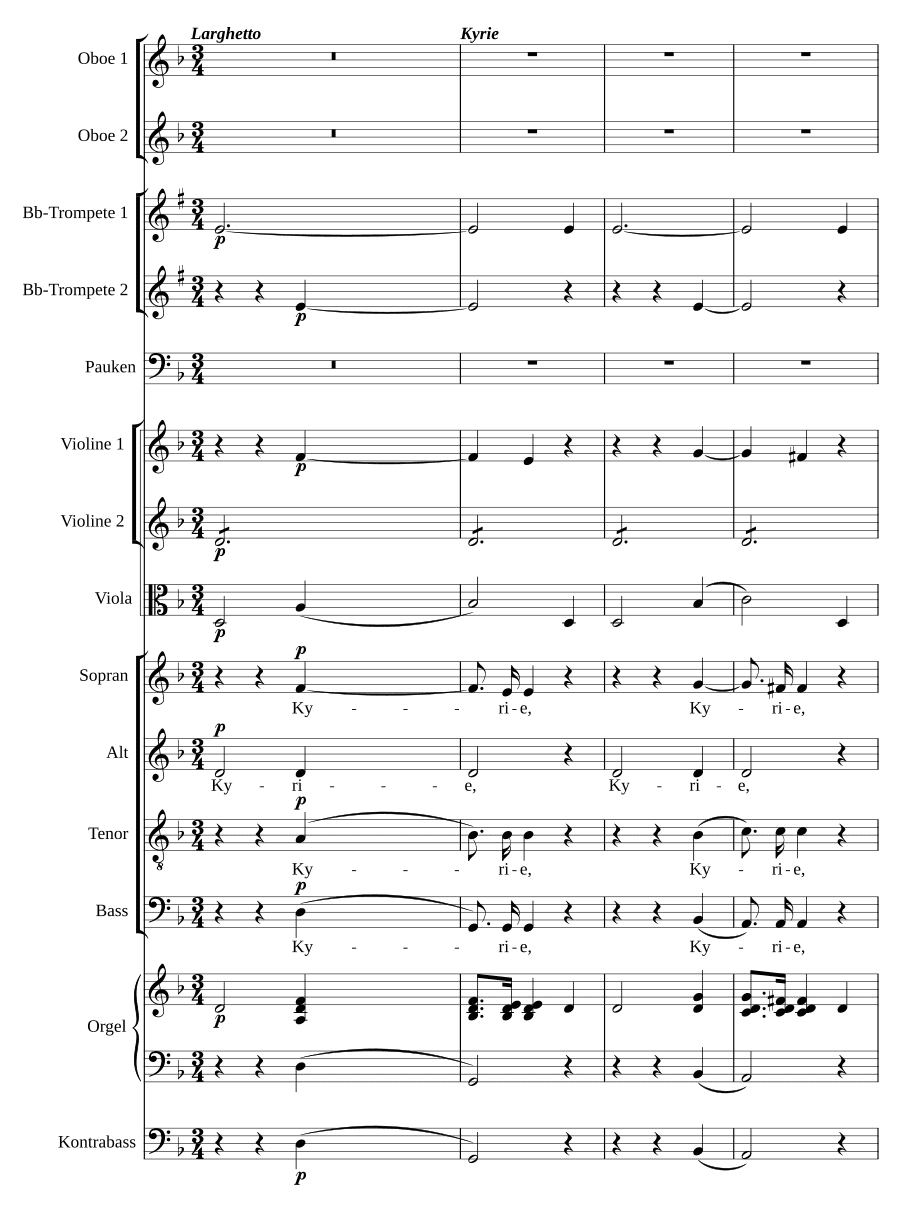 Месса № 6 ре мажор (Missa No. 6 in D Major)
