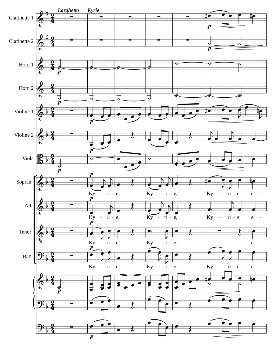 Месса № 7 фа мажор (Missa No. 7 in F Major)