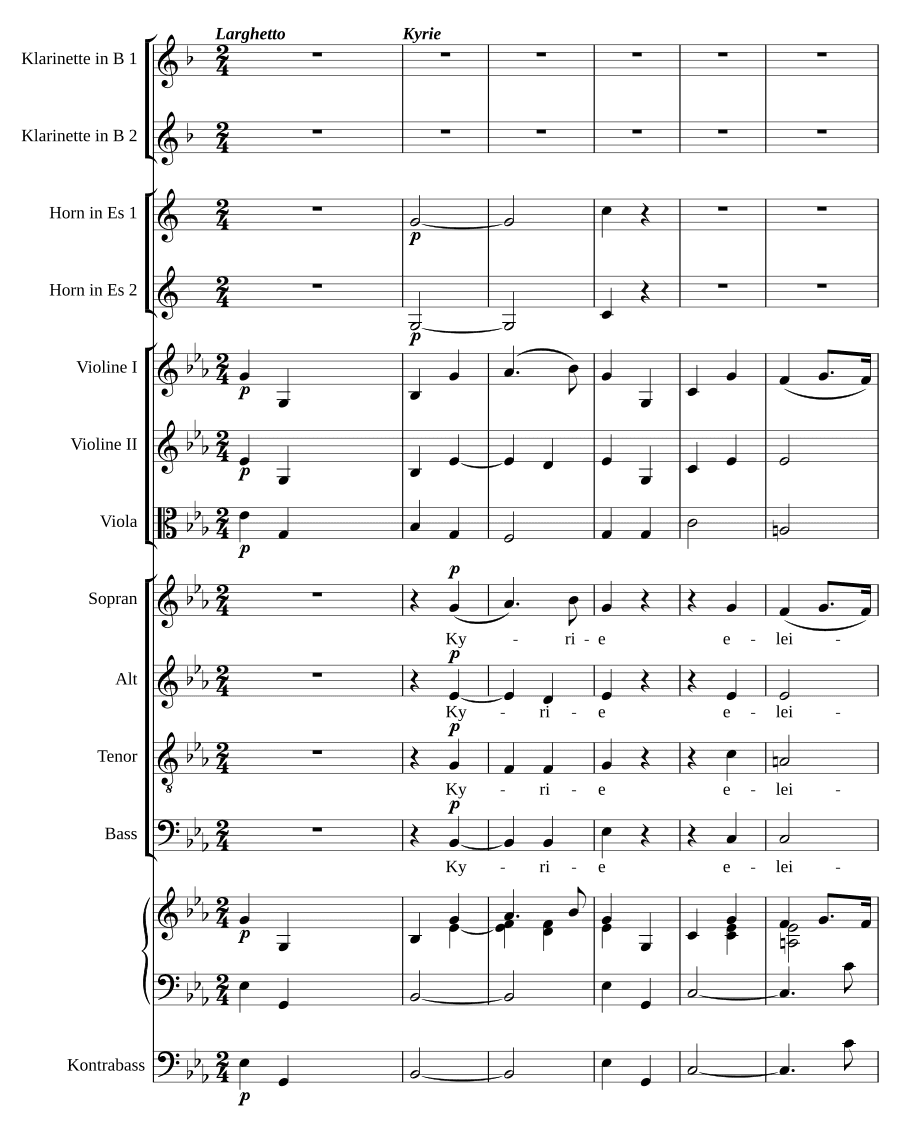 Месса № 8 ми-бемоль мажор (Missa No. 8 in Eb Major)