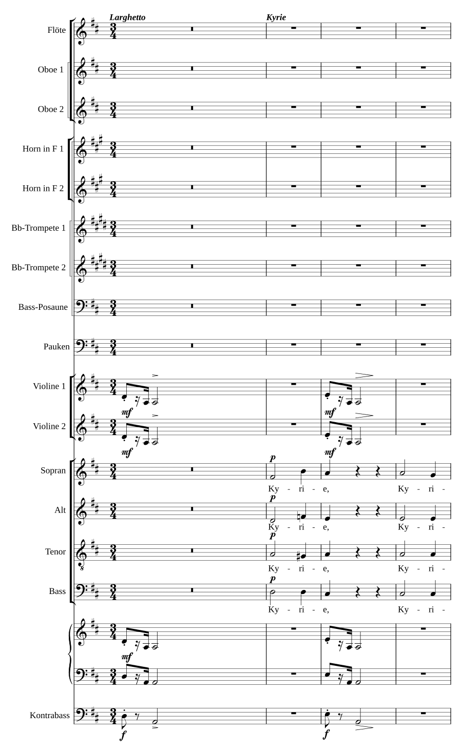 Месса № 9 ре мажор (Missa No. 9 in D Major)