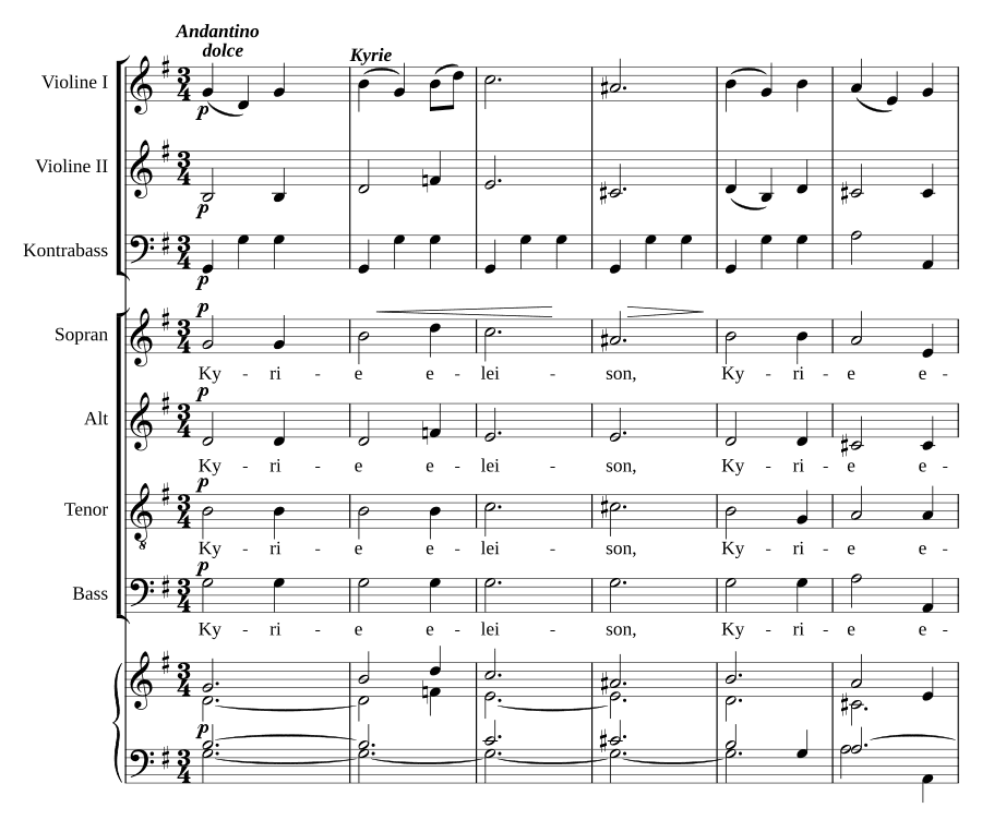 Месса № 1 (Missa Nr. 1)