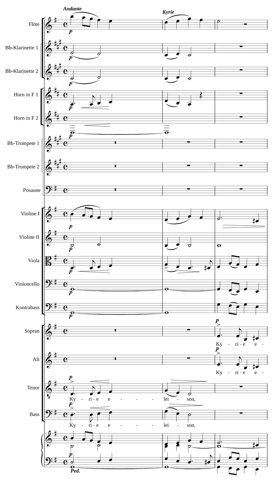 Пасторальная месса (Missa Pastoralis)