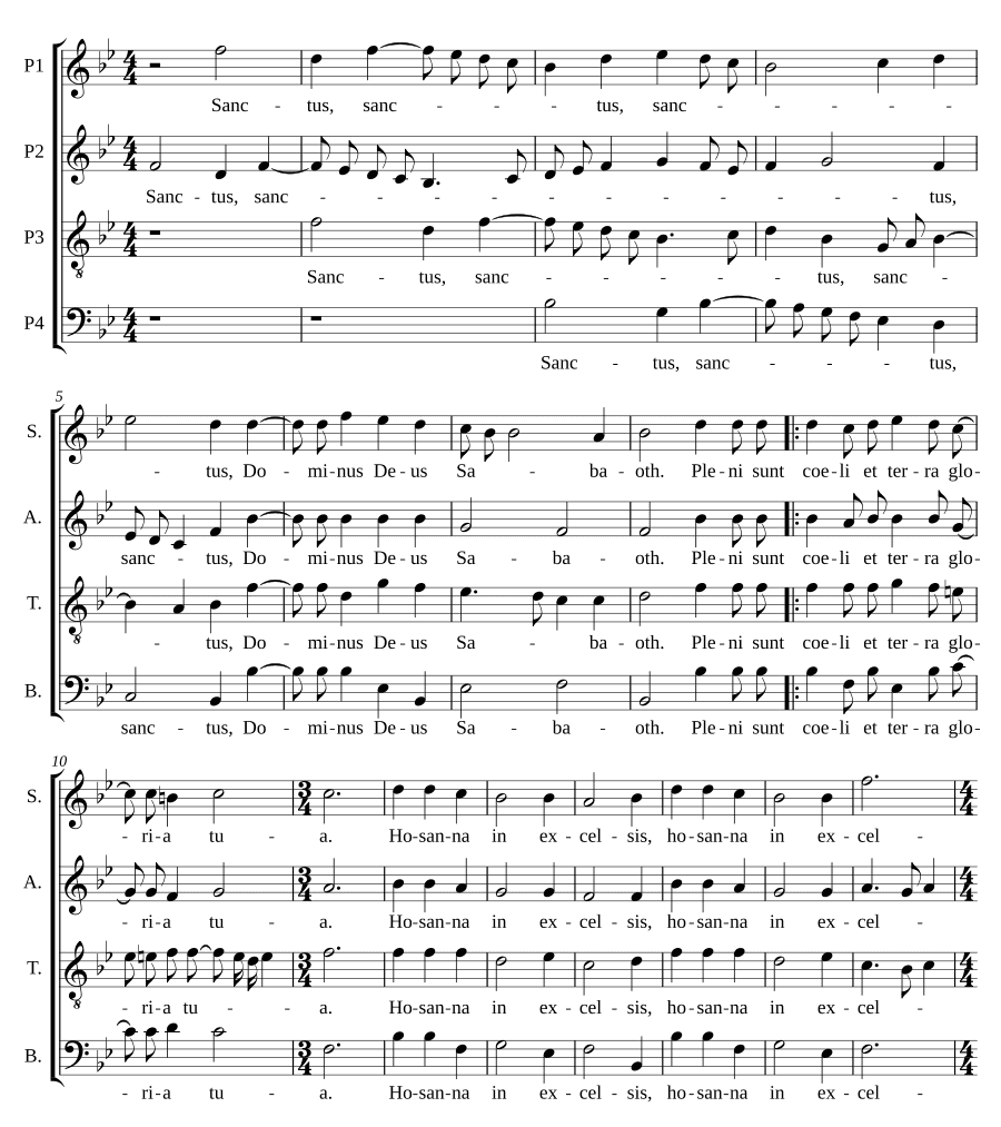 Вторая месса (Missa Secunda)