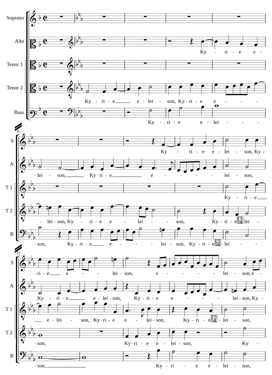 Месса «Проходящему Господу» (Missa Transeunte Domino)
