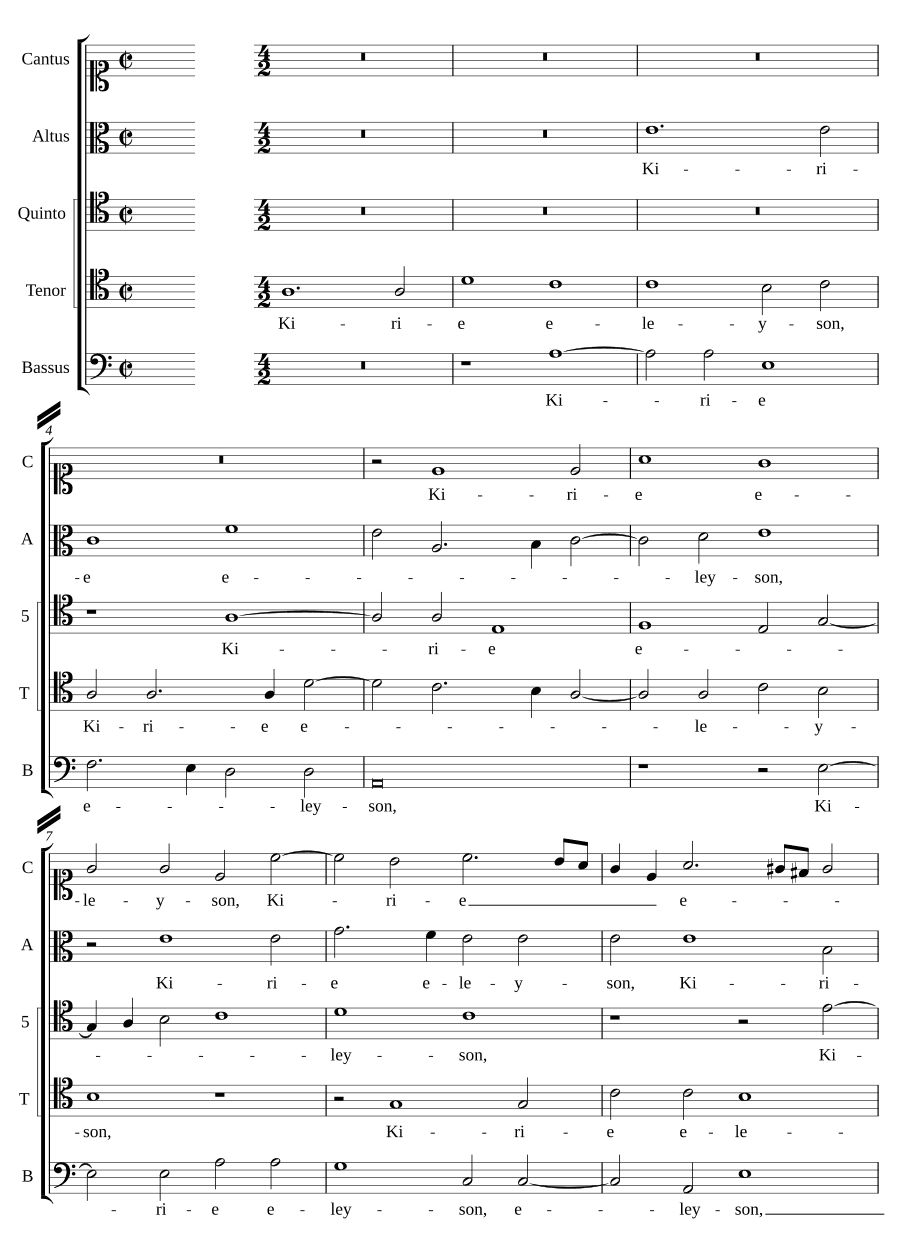 Месса «Страдаю» (Missa Tribularer)