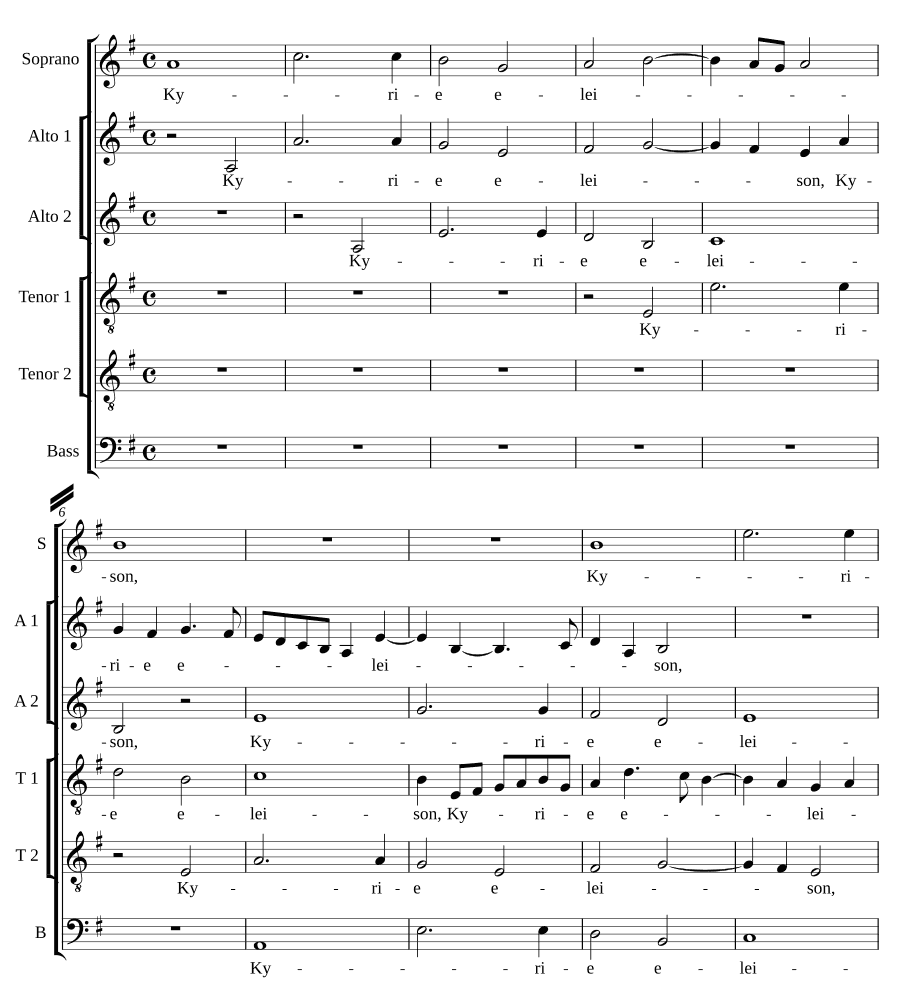 Месса «Последние мои вздохи» (Missa Ultimi miei sospiri)