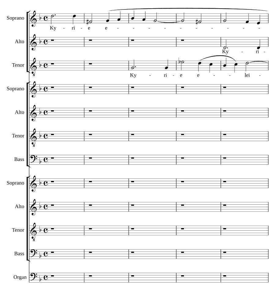 Месса для 11 голосов (Missa a 11)
