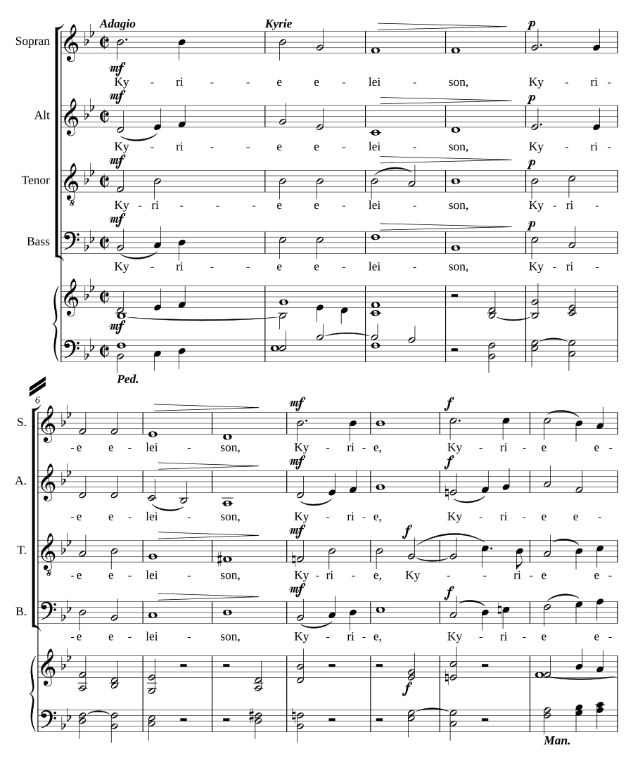Месса «Dominicalis» (Missa dominicalis)