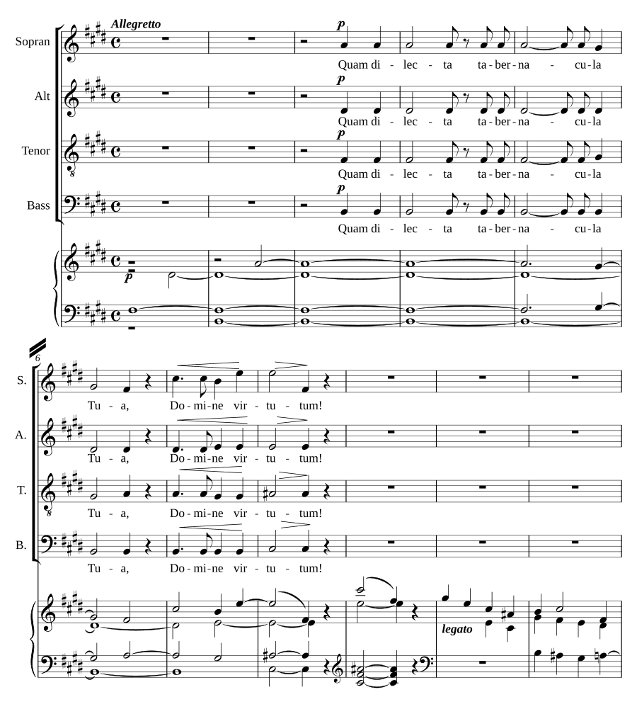 Месса ля мажор (Missa in A)