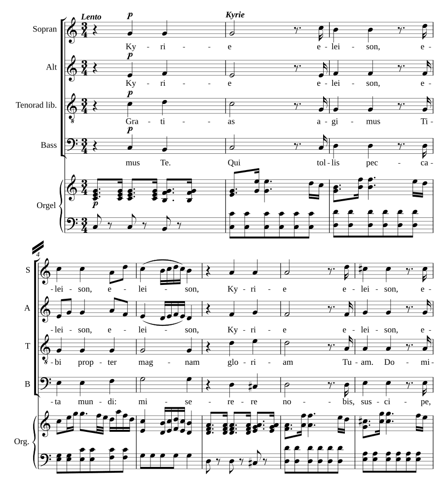 Месса до мажор, соч. 10 № 6 (Missa in C Major, Op. 10/6)