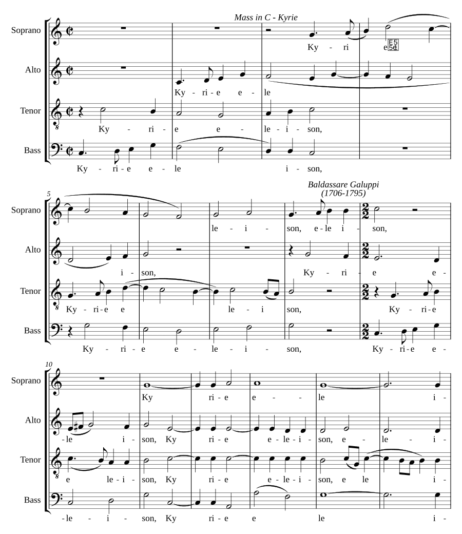Месса до мажор (Missa in C Major)