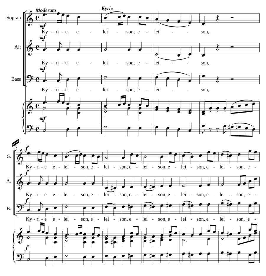 Месса до мажор (Missa in C Major)